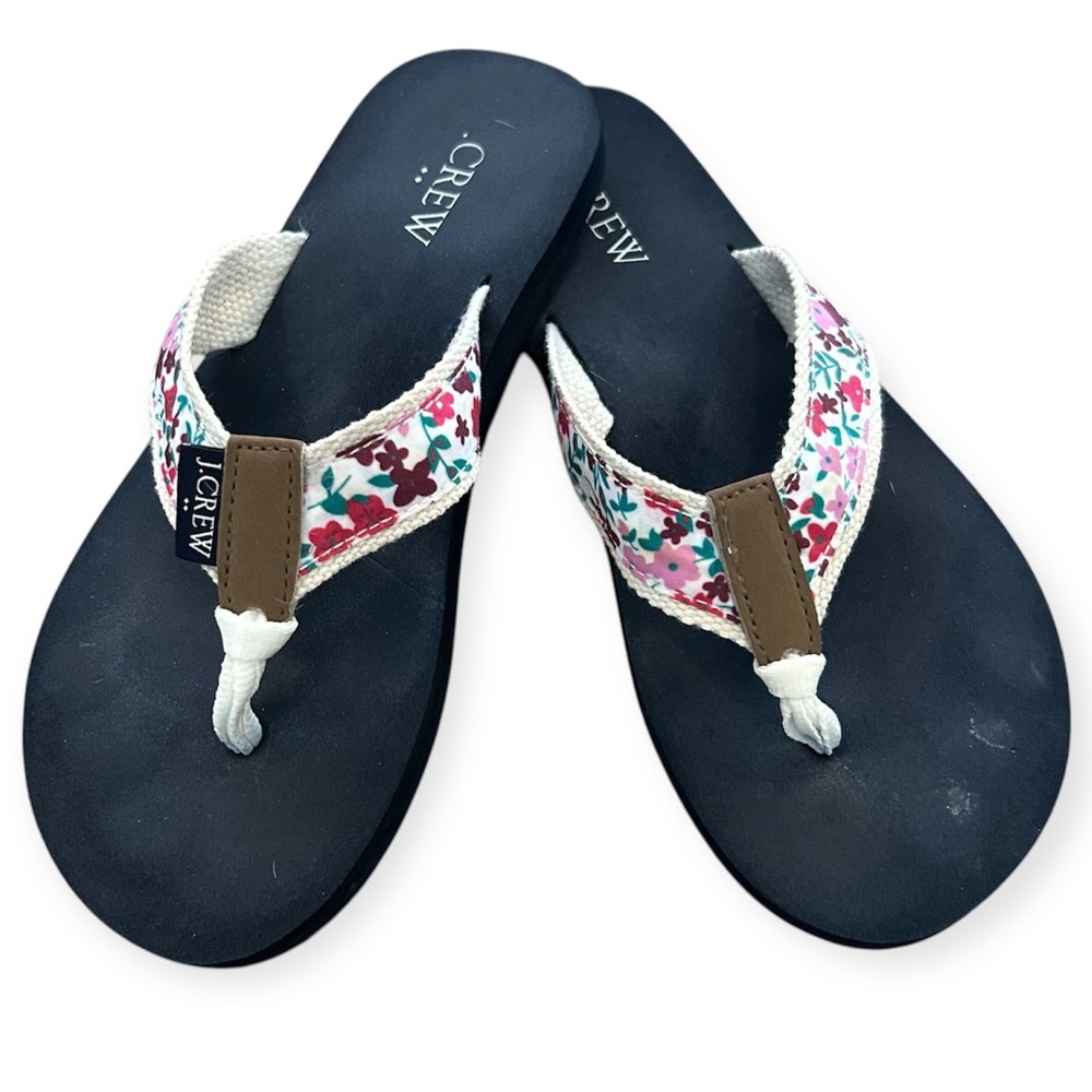 **2 FOR $15 FREE SHIPPING****J. Crew Factory Floral Sandals
